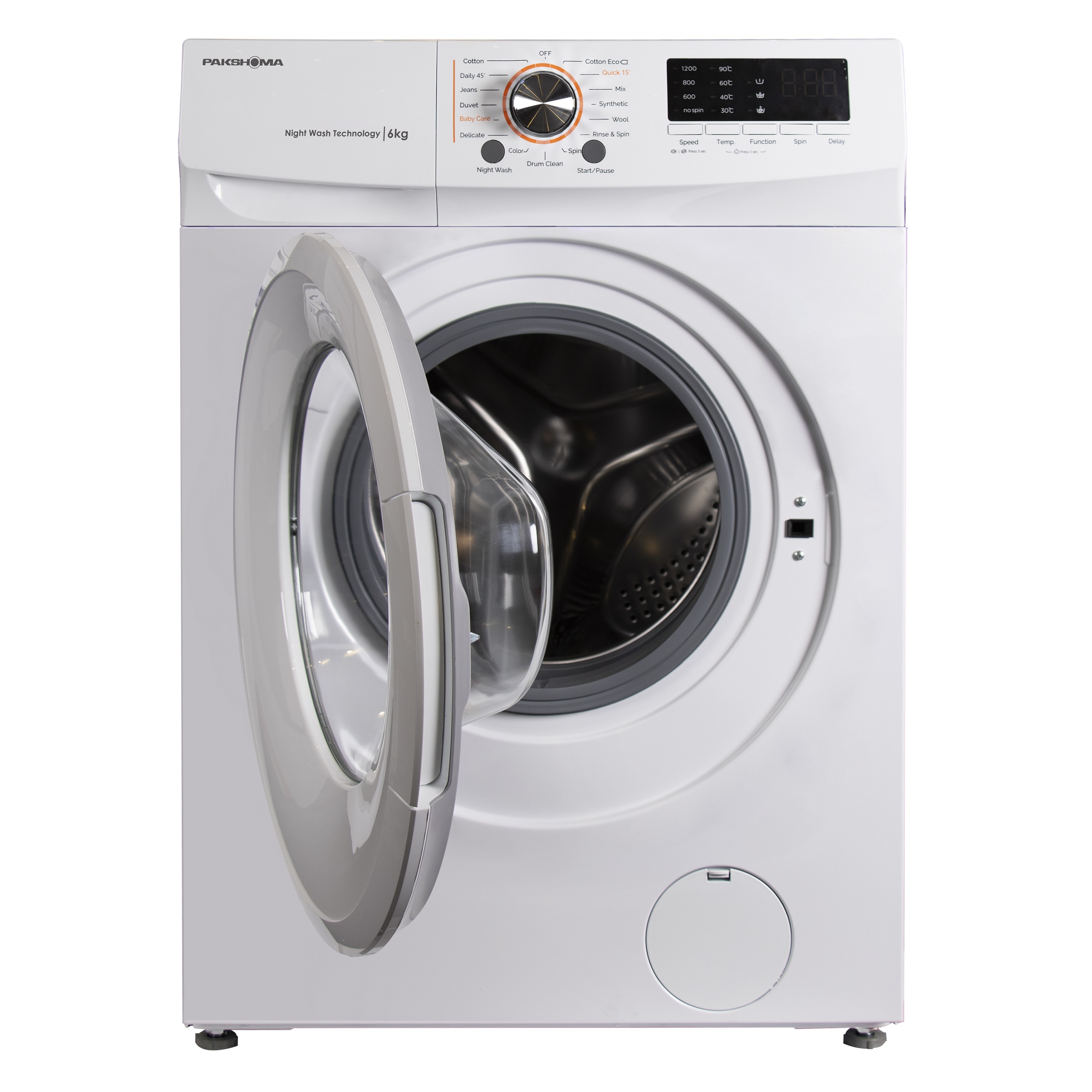 محصول نمونه تستی لباسشویی 6 کیلوگرمی TFU-63100پاکشوما